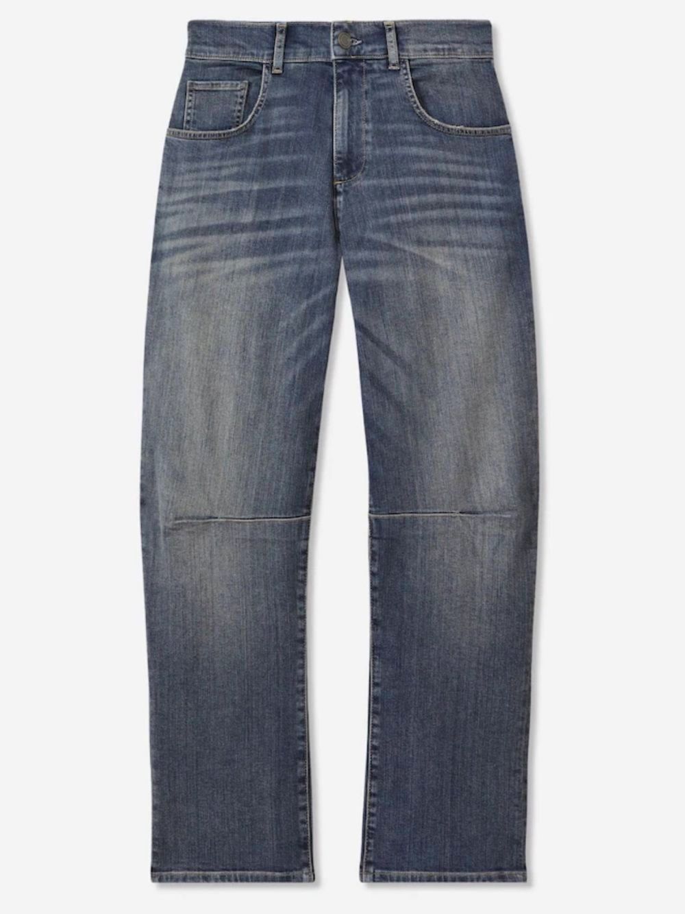 REISS Amazing Barrel Leg Jeans in Faded Blue Sz 27 $225!!